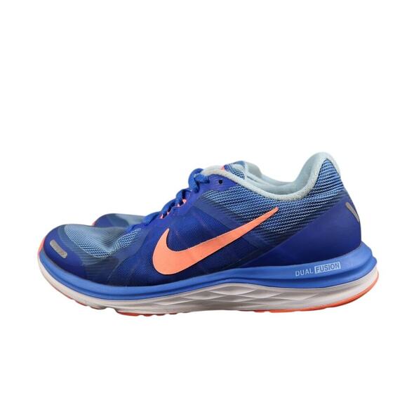 Nike Shoes Womens 8 Athletic Trainers Dual Fusion X2 Running Sport Active Blue - Picture 4 of 11